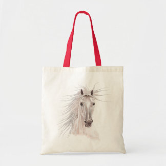 Tote Bag Esprit du cheval de vent - cru