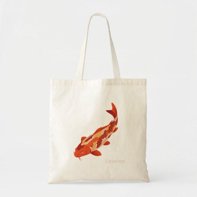 Tote Bag Essence – Koi Symbol of Growth and Inner Strength (Devant)