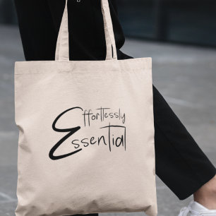 Tote Bag Essentiel Sans Effort Design Moderne Cool Cadeau