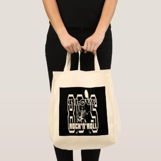 Tote Bag Estampa Rock - I Love 80s Rock’n’Roll – Bolsas