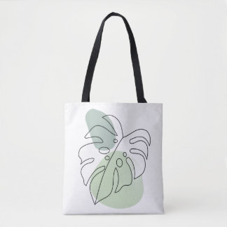Tote Bag Esthétique botanique moderne
