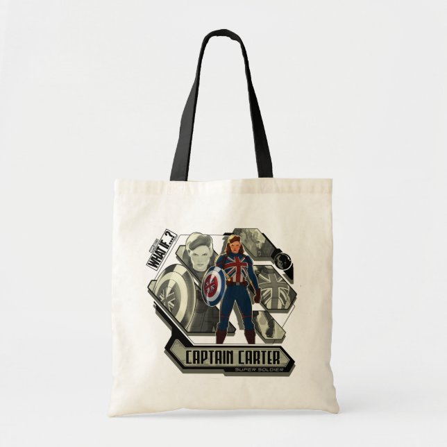 Tote Bag Et Si... ? | Capitaine Carter Super Soldier (Devant)