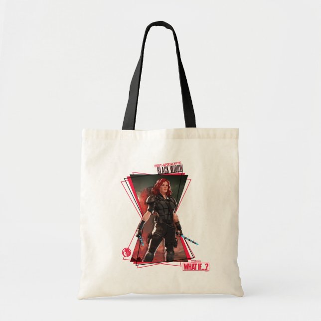 Tote Bag Et Si... ? | Verre noir de veuve post-apocalyptiqu (Devant)