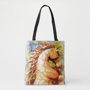 Tote Bag étalon brun de mustang