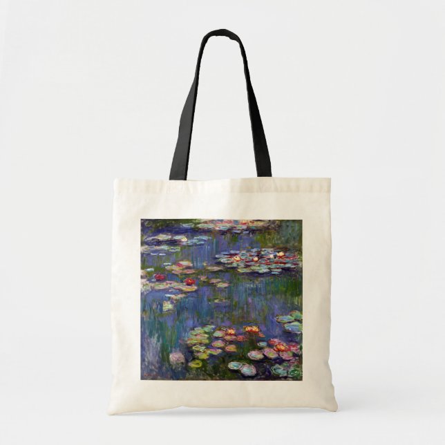 Tote Bag Etang Lily, Monet (Devant)