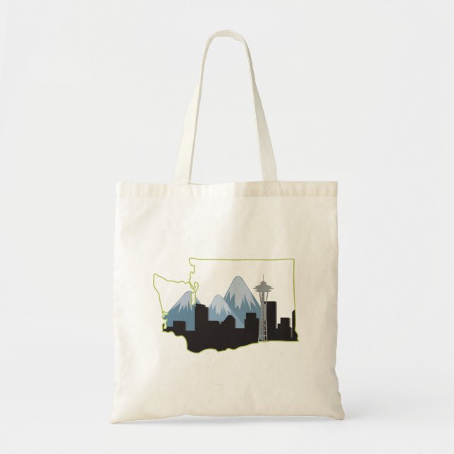 Tote Bag État de Washington (Devant)
