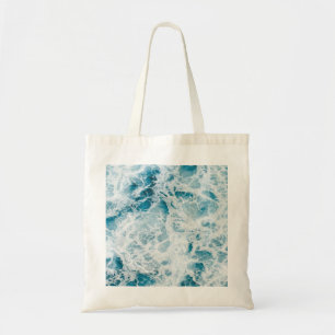Tote Bag Été Bleu Océan Vague