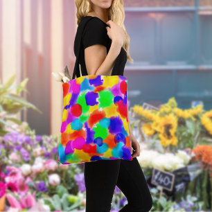 Tote Bag Été Rainbow Splash