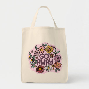 Tote Bag ÉTEINDRE Funny Floral mignon Daisy Daisy Dessin À 