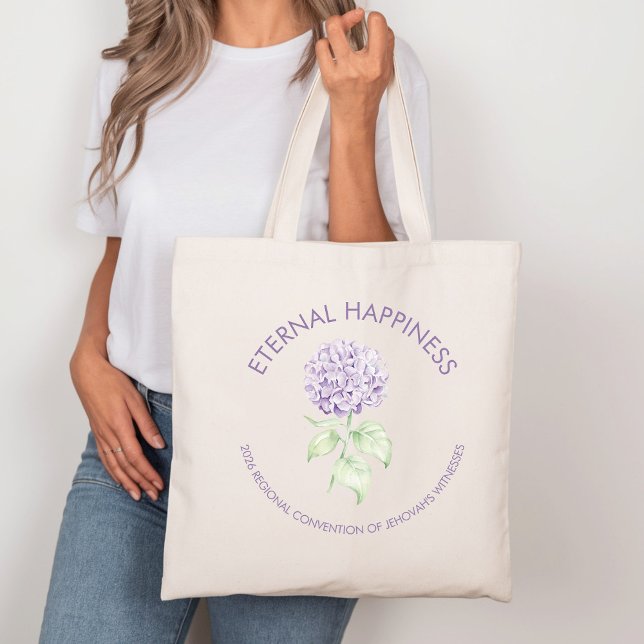 Tote Bag Eternal Happiness Hydrangea 2026 Convention  (Créateur téléchargé)