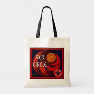 Tote Bag Étiquette de caisse de fruits vintage Art Orange C