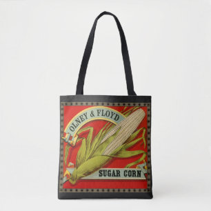 Tote Bag Étiquette de légume vintage, Olney & Floyd Sugar C
