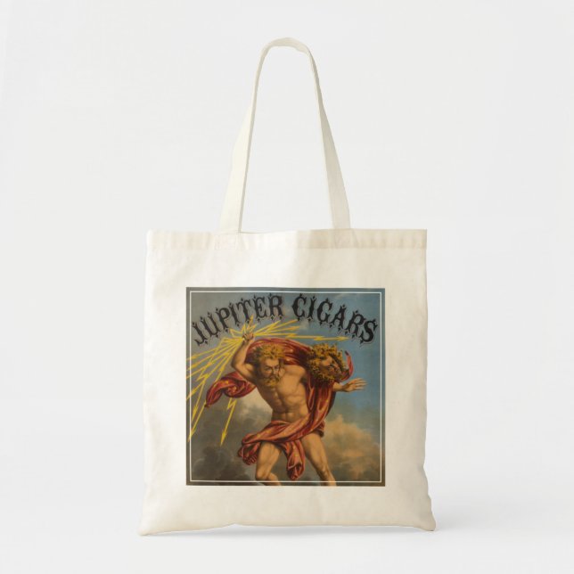 Tote Bag Étiquette du tabac, 1868. (Devant)