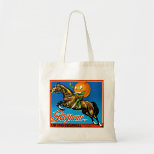 Tote Bag Étiquette orange Gagnant