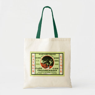 Tote Bag Étiquette vintage de caisse de fruit