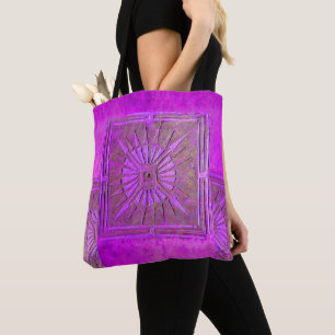 Tote Bag ÉTOILE DU MATIN DE PAWNEE, Violet