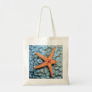 Tote Bag Étoiles de mer sur un corail avec Polips