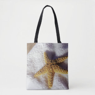 Tote Bag Étoiles de mer sur une serviette