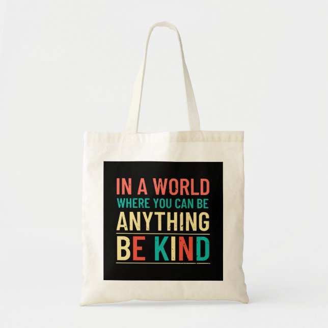 Tote Bag Être gentil (Devant)