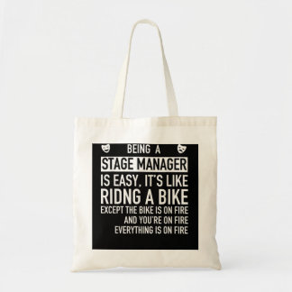 Tote Bag Être un gestionnaire de scène est facile Backstage