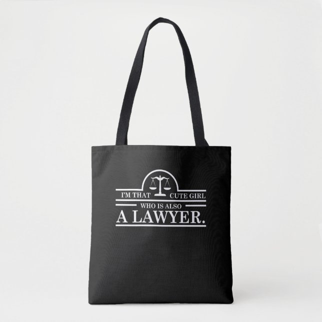 Tote Bag Étude d'avocat d'étudiant en droit de loi de loi (Devant)