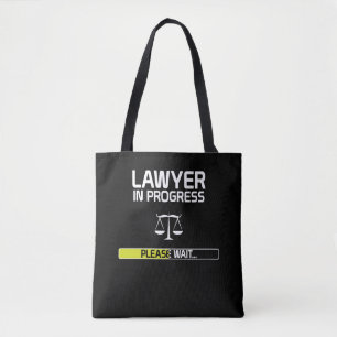 Tote Bag Étudiant drôle en cours d'école de droit d'avocat