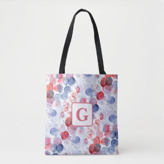 Tote Bag Éucalyptus coloré Feuille d'aquarelle