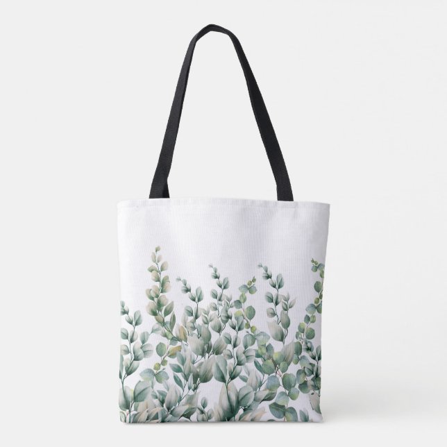Tote Bag Eucalyptus vert (Dos)