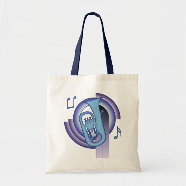 Tote Bag Euphonium Deco2 (Devant)