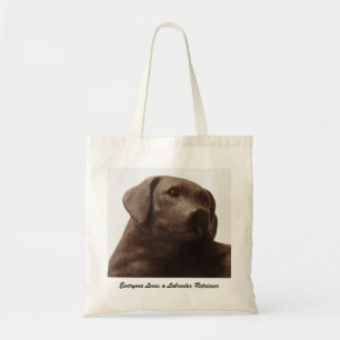 Tote Bag Everyone Loves a Labrador Retriever