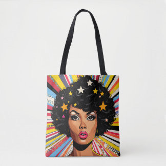 Tote Bag Explosion d'art pop