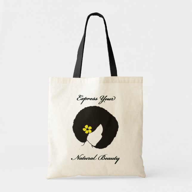Tote Bag Exprimez votre beauté naturelle pour (Devant)