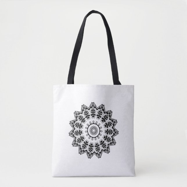 Tote Bag Extraordinaire Moyen-Orient Motif Rechercher ف Eng (Devant)