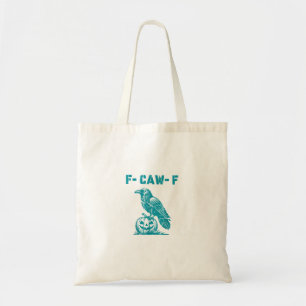 Tote Bag F-Caw-F Corbeau Drôle Gothique Corbeau Rétro Class