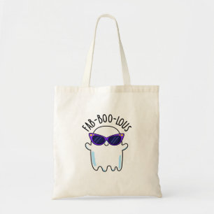 Tote Bag Fab-Boo-Lous Drôle Pun Fantôme