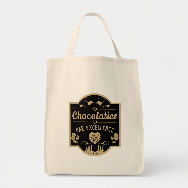 Tote Bag Fabricant de chocolatier (Devant)