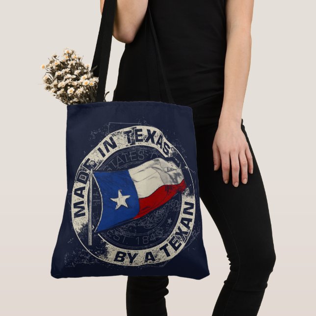 Tote Bag Fabriqué au Texas par un Texan (De près)
