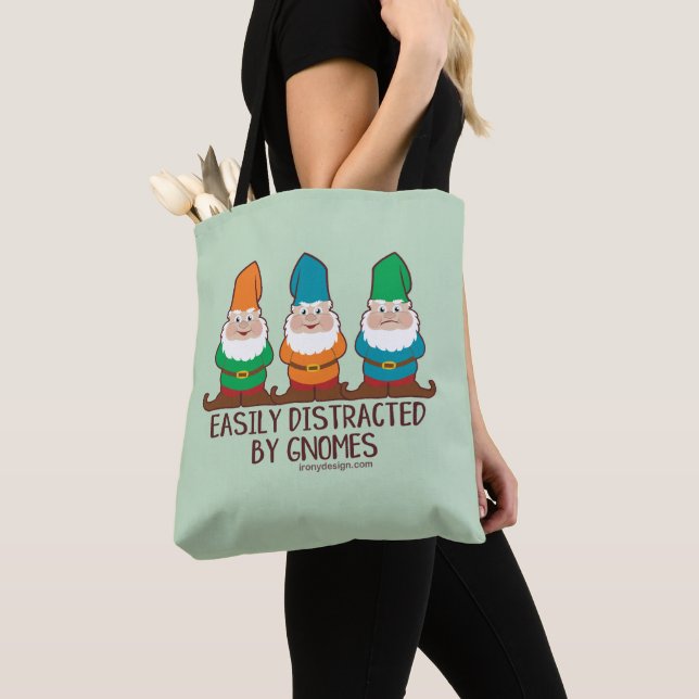 Tote Bag Facilement distrait par les nomes (De près)