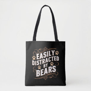 Tote Bag Facilement Distrait Par Les Ours Gay Bear Pride