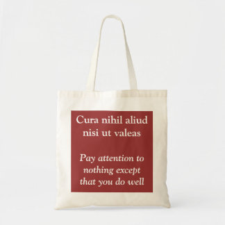 Tote Bag Faire bien - Citation inspirante de Cicéron