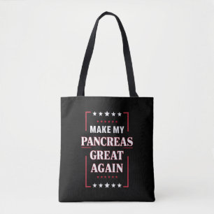 Tote Bag Faire de mes pancréas une grande nouvelle sensibil