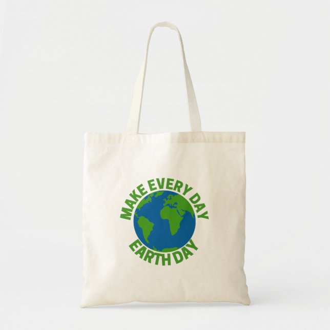 Tote Bag Faire du Jour des terres quotidien (Devant)