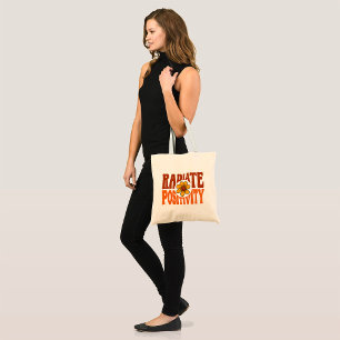Tote Bag Faire Rayonner une Fleur Rétro Smiley Positive