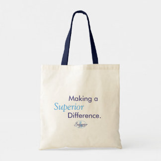 Tote Bag Faire une différence supérieure.