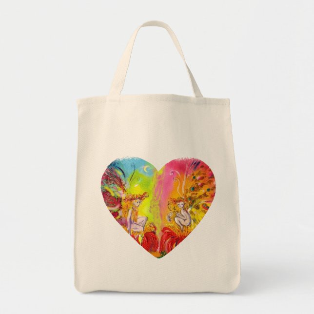 TOTE BAG FAIRIES DU COEUR DE L'IMAGINAIRE D'AUJOURD'HUI (Devant)