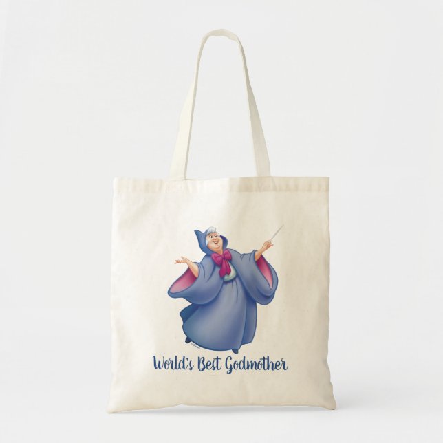 Tote Bag Fairy Godmère | World Best Godmère (Devant)