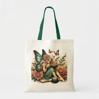 Tote Bag - Fairy Reading Book