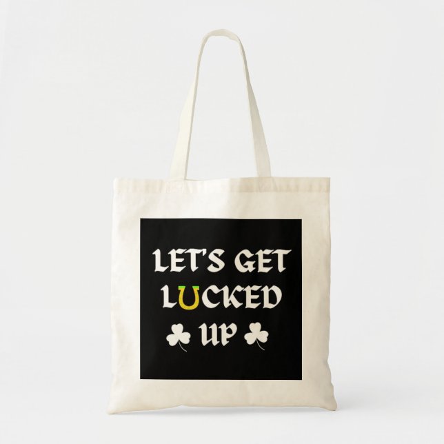 Tote Bag Faisons la fête de la Saint-Patrick (Devant)