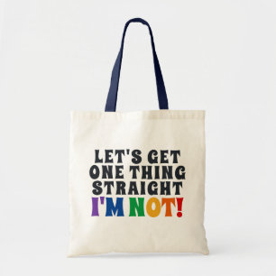 Tote Bag Faisons une chose, je ne suis pas