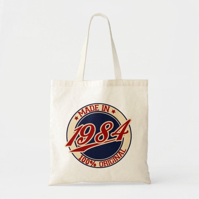Tote Bag Fait En 1984 (Devant)